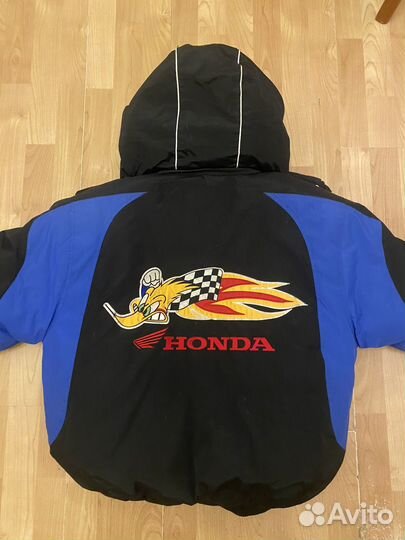 Винтажная мотокуртка Honda Зимняя