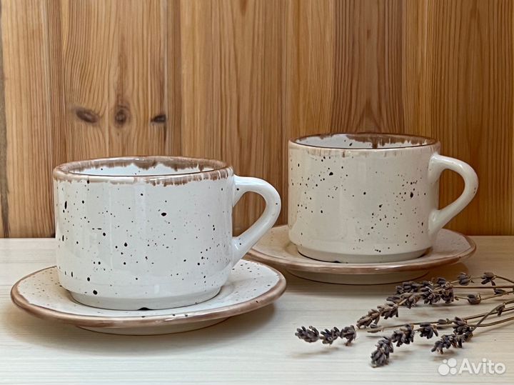 Посуда фарфор, чайник чашка блюдце