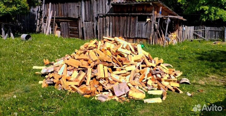 Дрова сухие колотые с доставкой