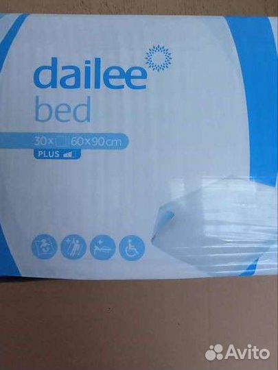 Пеленки одноразовые 60х90 для взрослых упаковка 30