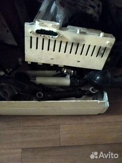 Мотор, мозги и все остальное indesit (разбор)