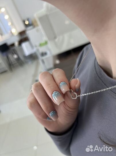 Маникюр гельлак наращивание педикюр