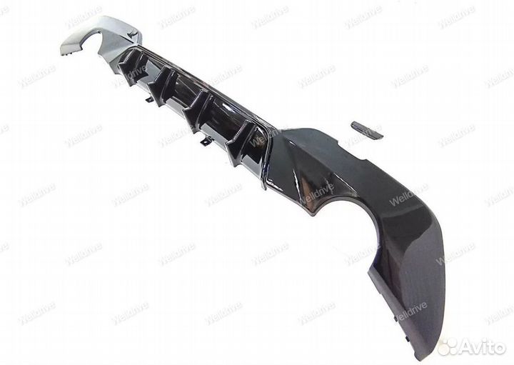 Диффузор BMW 3 G20 Agressor черный глянец