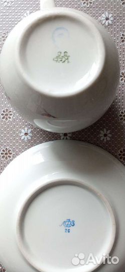 Фарфор и стекло СССР