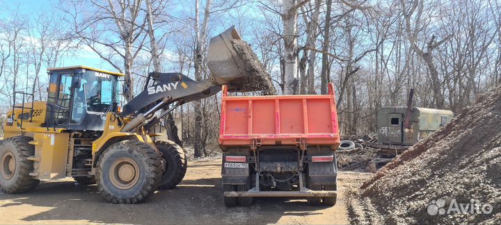 Гравий Булыга