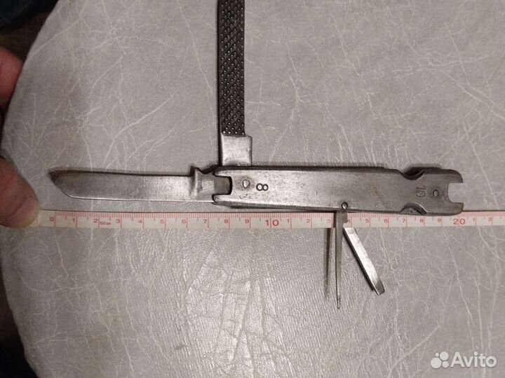 Нож складной Заря Давыдково СССР, клеймо дз