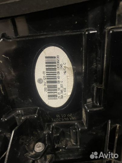 Фонарь левый VW Tiguan 2