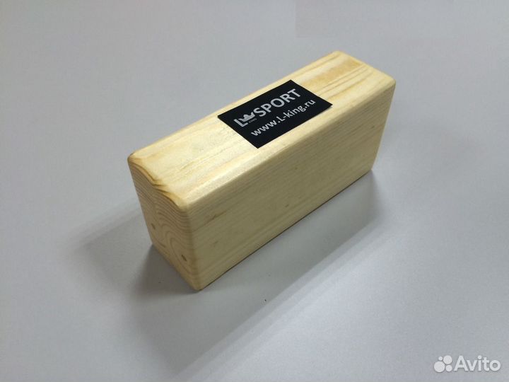 Кирпичик для йоги шлифованный
