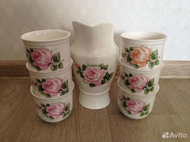 Кувшин с бокалами СССР