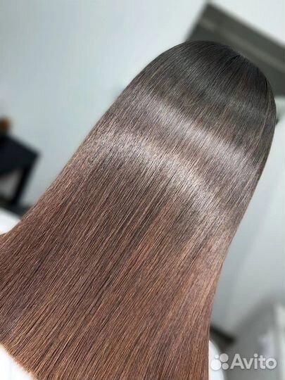 Кератиновое выпрямление ботокс нано полировка