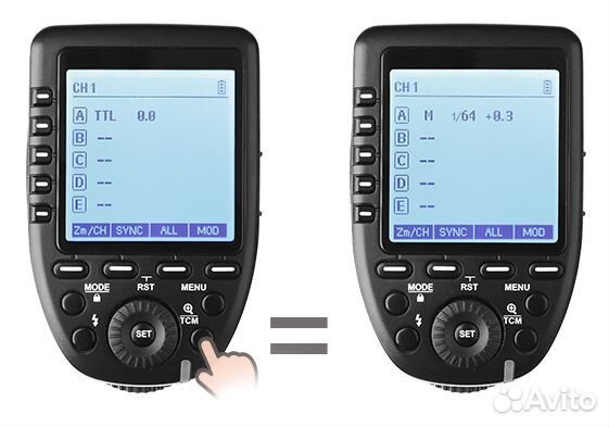 Пульт-радиосинхронизатор Godox Xpro-C TTL для Cano