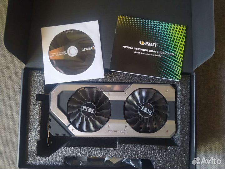 GTX 1070 Ti 8gb Palit JetStream