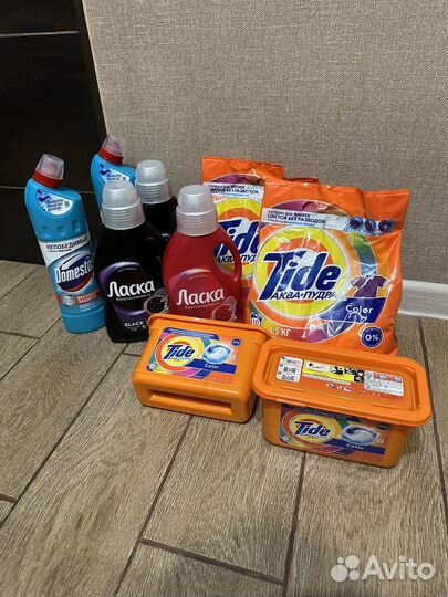 Стиральный порошок, капсулы тайд