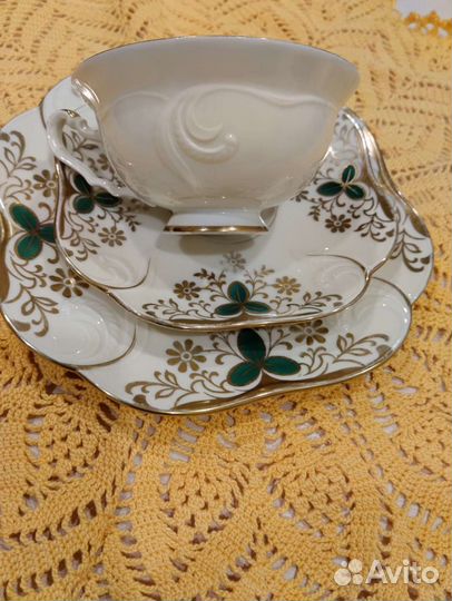 Чайная тройка винтаж