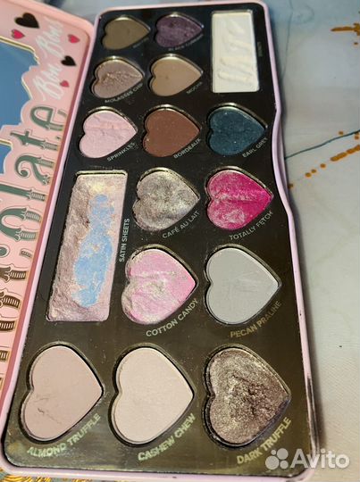 Палетки теней Too Faced