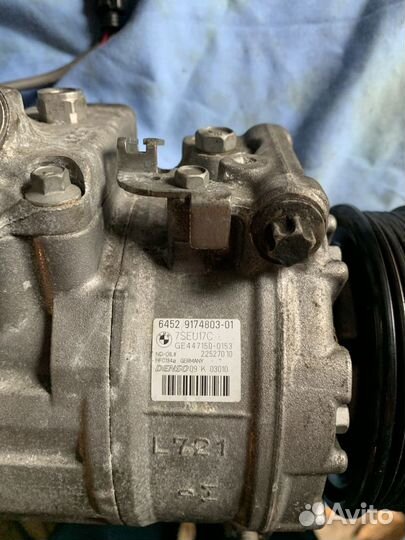 Компрессор кондиционера 64529174803 для бмв