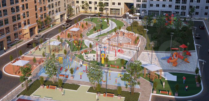 2-к. квартира, 59,6 м², 4/9 эт.