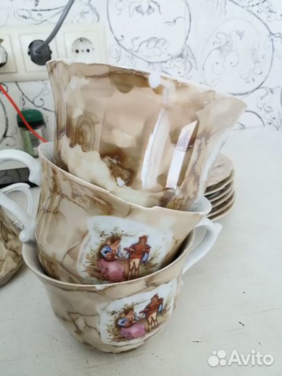 Чайный сервиз СССР Porcelana