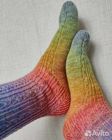 Носки вязаные ручной работы