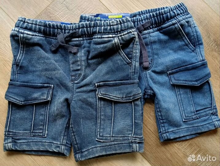 Шорты джинсовые для мальчика 86 92 98 104 110 116