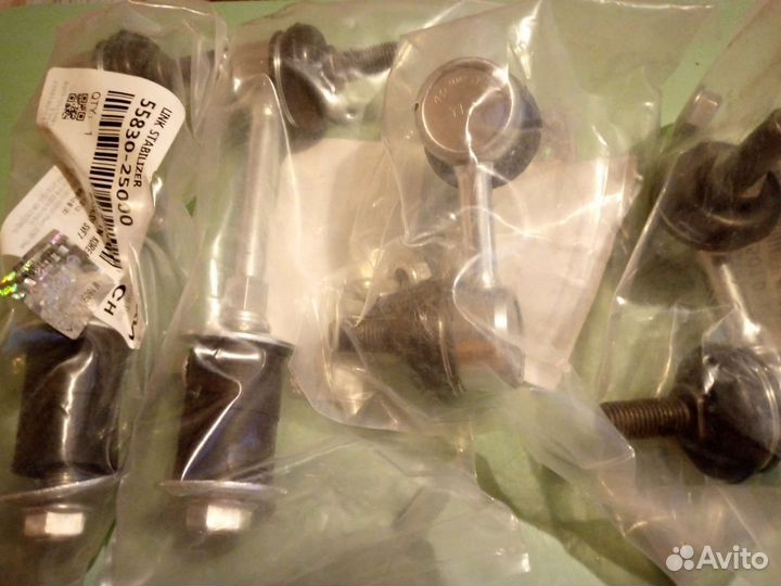 Стойки стабилизатора перед,зад,Хендай Акцент