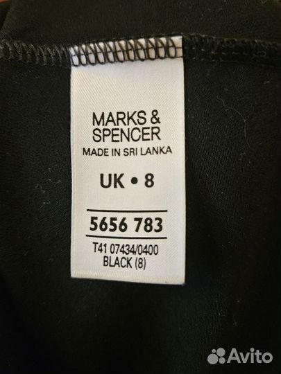 Топ женский чёрный Marks&Spencer