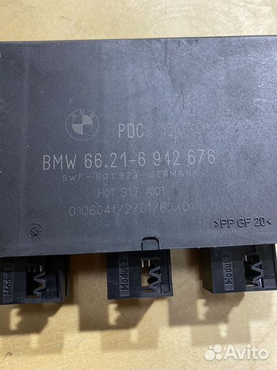 Блок парктроников bmw х5 е53