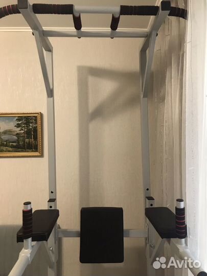 Турник брусья пресс 3 в 1 напольный бу