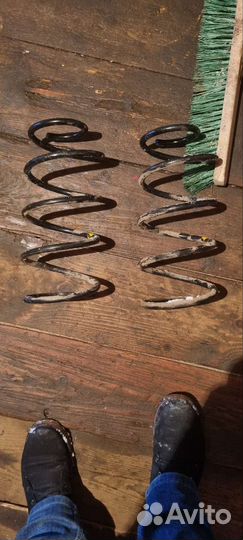 Передние пружины с занижением на ford focus 2