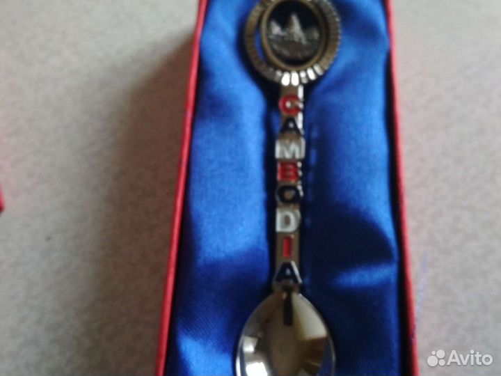 Ложечка коллекционная из Камбоджи