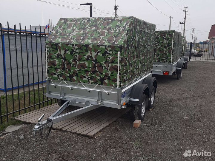 Прицеп кмз 2,5*1.5 (две оси), категория В