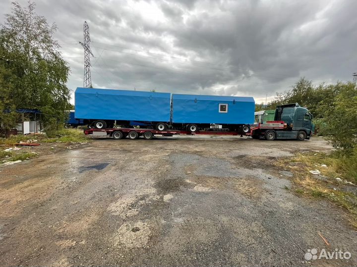 Полуприцеп трал (тяжеловоз) Langendorf Низкорамный, 2013