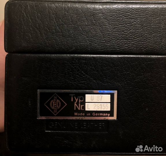 Neumann U87 vintage 1970