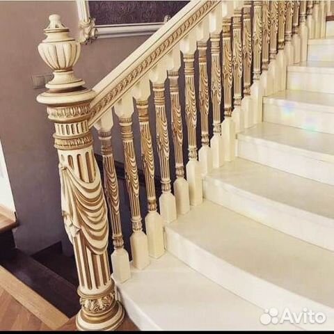 Лестницы с заходным столбом Cочи, балясины