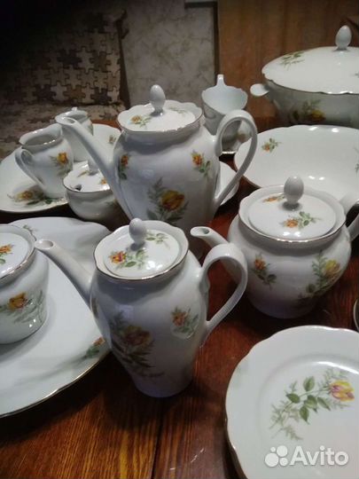 Сервиз столовый гдр посуда