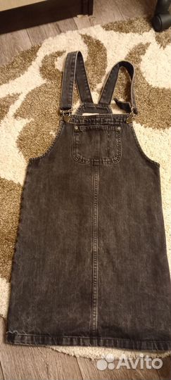 Рубашки и джинсовый сарафан