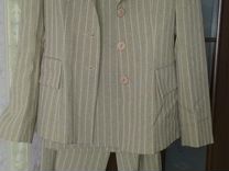 Костюм женский тройка (пиджак, брюки, юбка) р-р 46