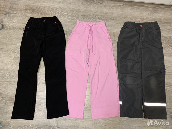 Вещи пакетом на девочку 134 140