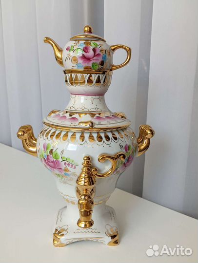 Самовар Гжель СССР