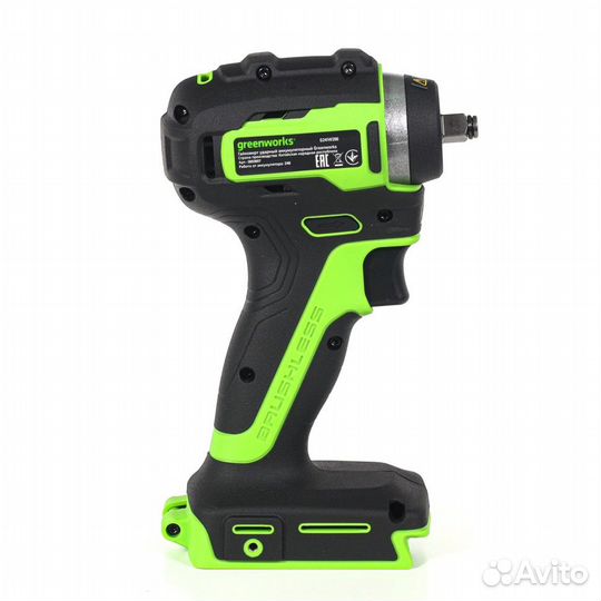 Гайковерт ударный Greenworks GD24IW200, 24v, 200 Н