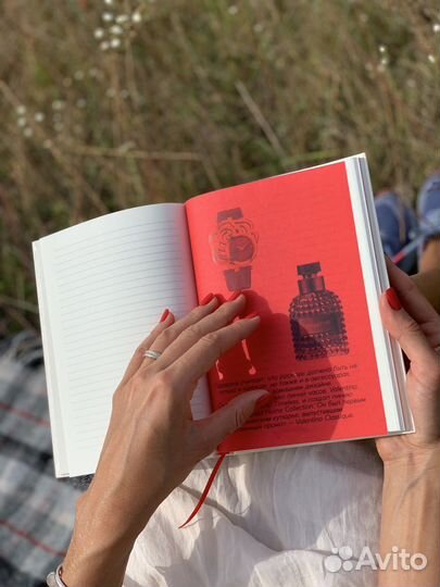 Блокнот красный