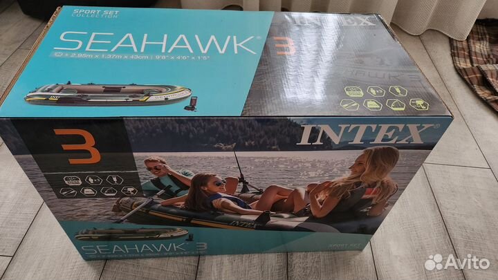 Лодка Seahawk 3, 3места, с сиденьями, до 360 кг