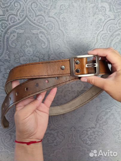 Кожаные ремни ручной работы под заказ