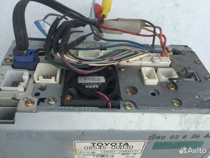 Автомагнитола Toyota 08545-20800131