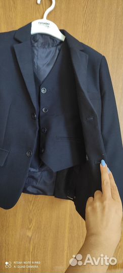 Школьный костюм для мальчика+1 новые брюки и 2 бу