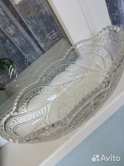 Ваза хрустальная СССР