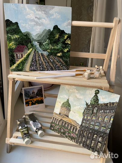 Картина маслом пейзаж