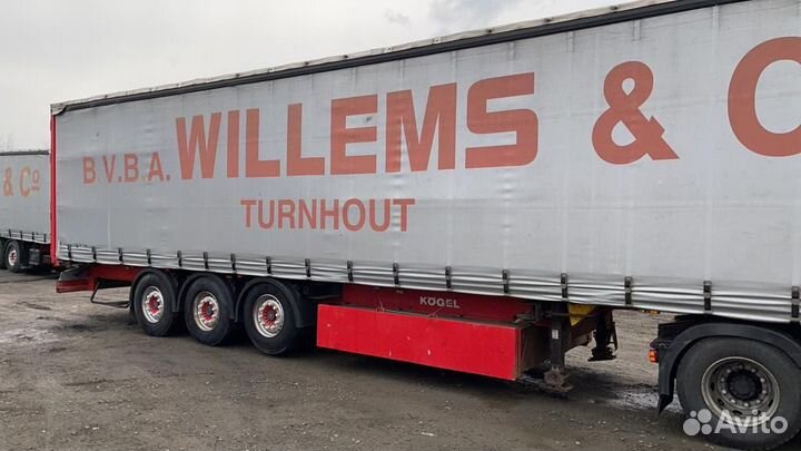 Полуприцеп шторный Kogel SN24, 2008