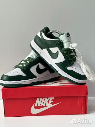 Кроссовки Nike sb dunk low green