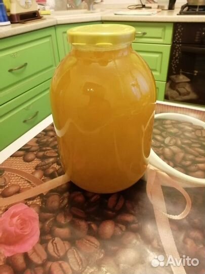 Мед подсолнечный с цветочным 2023